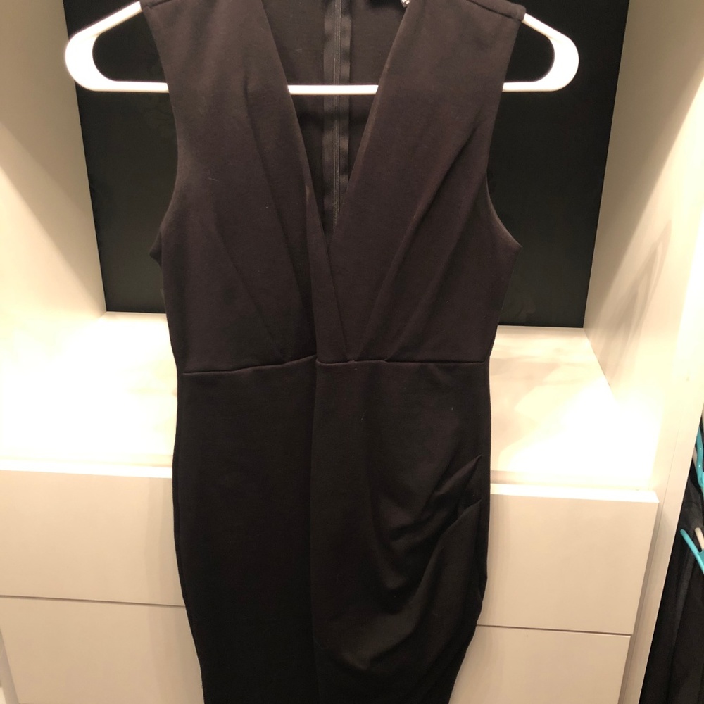 Lulus Deep V Little Black Dress